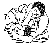 Lying Down Cradle Hold
